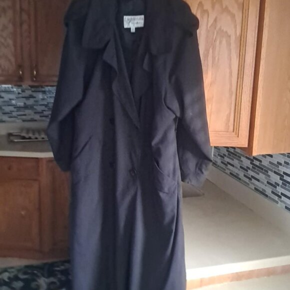 J.GALLERY WOMENS COAT LONG SIZE  14 - Picture 5 of 12